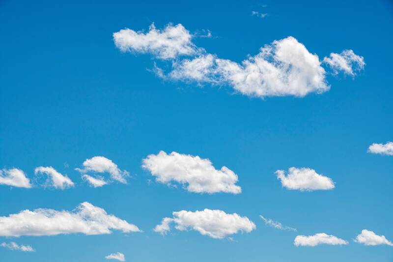 sky, clouds, atmosphere, weather, blue sky, white clouds, nature, shapes