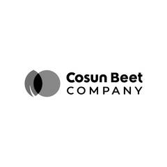 Das schwarz-weiße Logo der Cosun Beet Company mit modernem, minimalistischen Design.