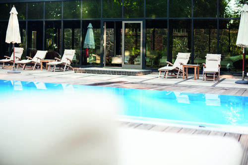 Ausstattung vom Spa & Wellnessbereich im Gutshaus Stolpe
