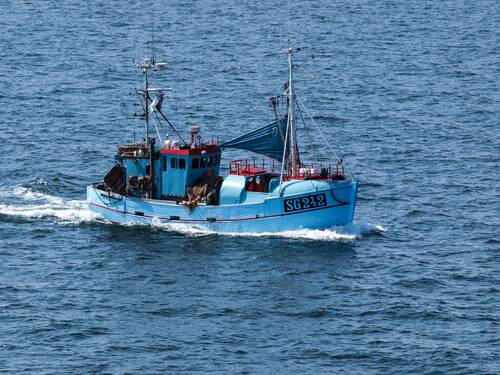 fishing boat, sea, cutter, fishing, fisherman, nature, baltic sea